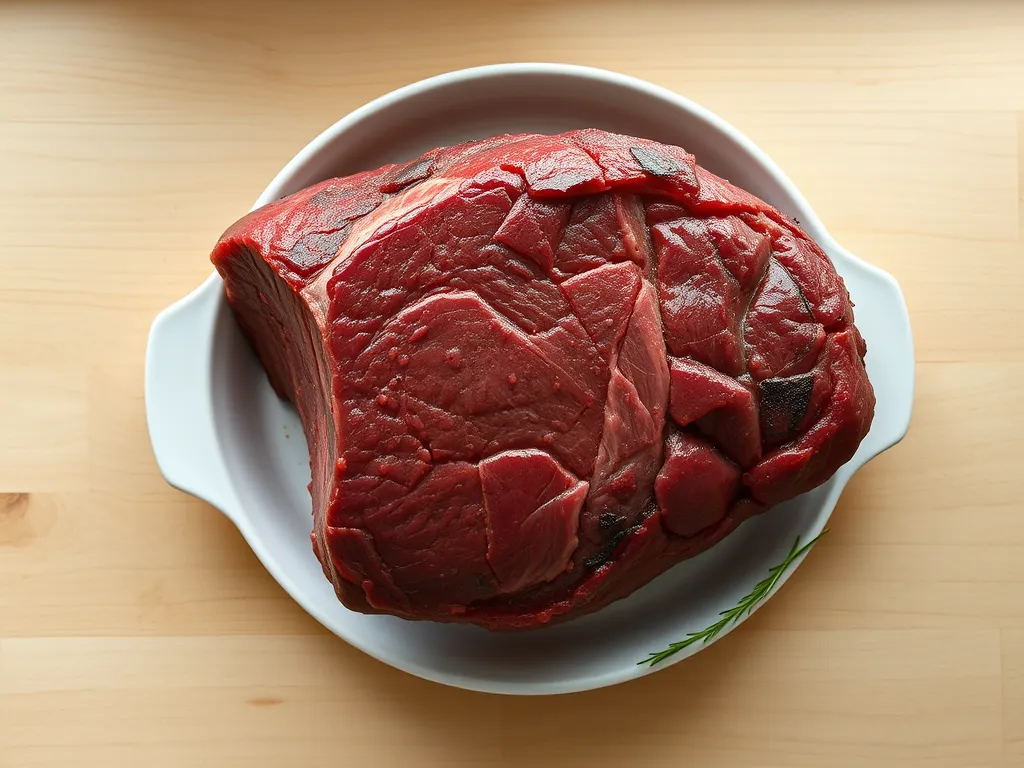 How to identify freshness and store beef roast safely