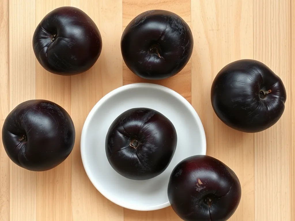 How to Store and Identify Fresh Black Plums