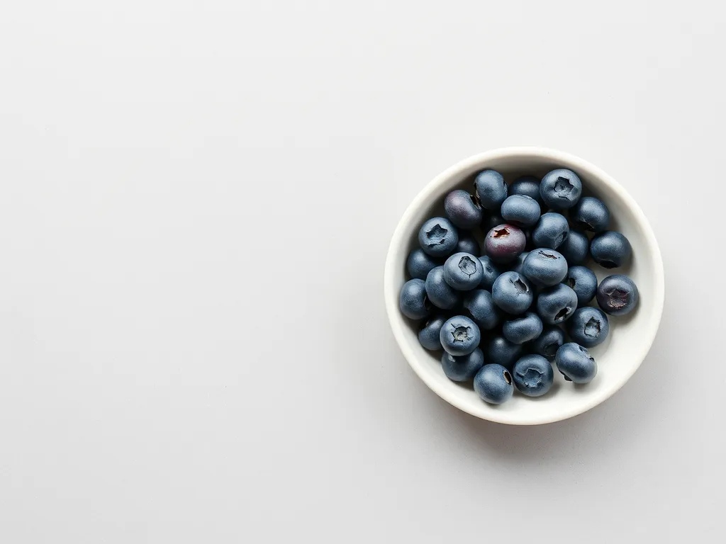 How to identify fresh vs. spoiled blueberries