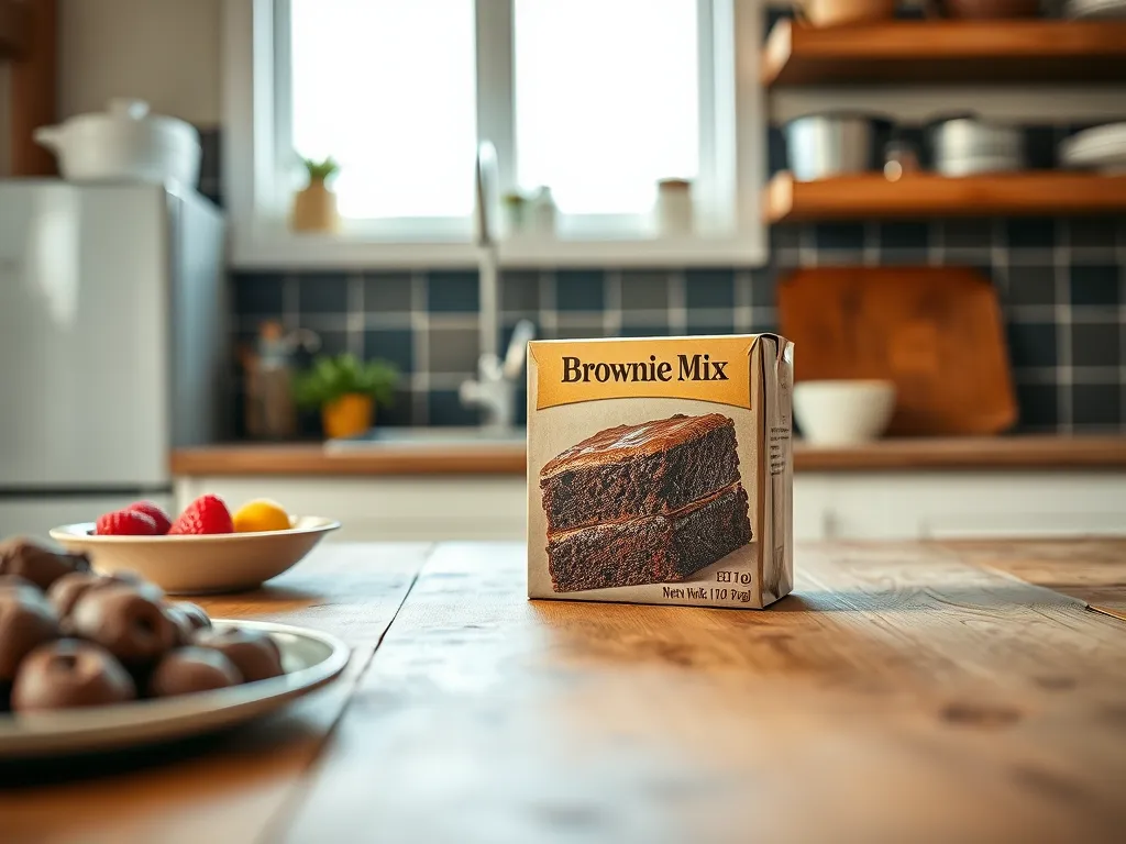 How long does brownie mix stay fresh in the pantry?