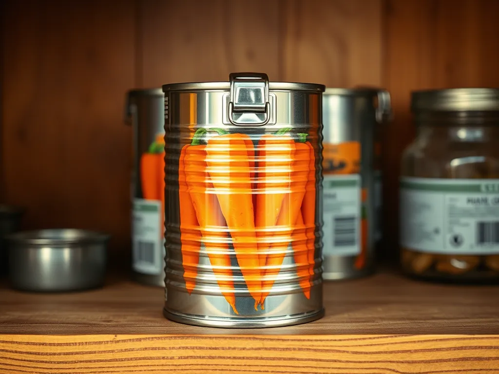 How long do canned carrots last?