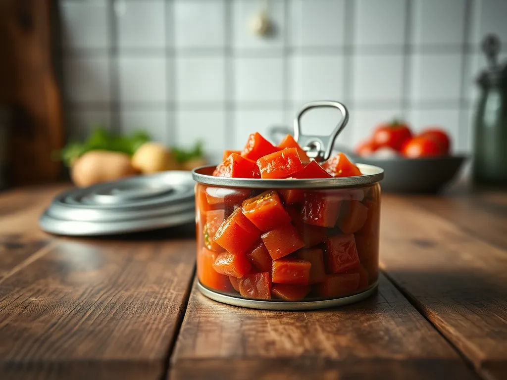 How to identify freshness and spoilage in canned tomatoes