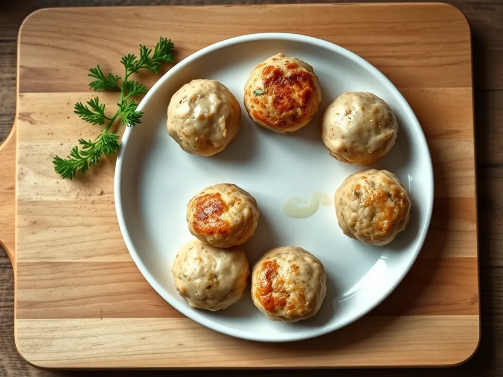 How to store and identify fresh chicken meatballs