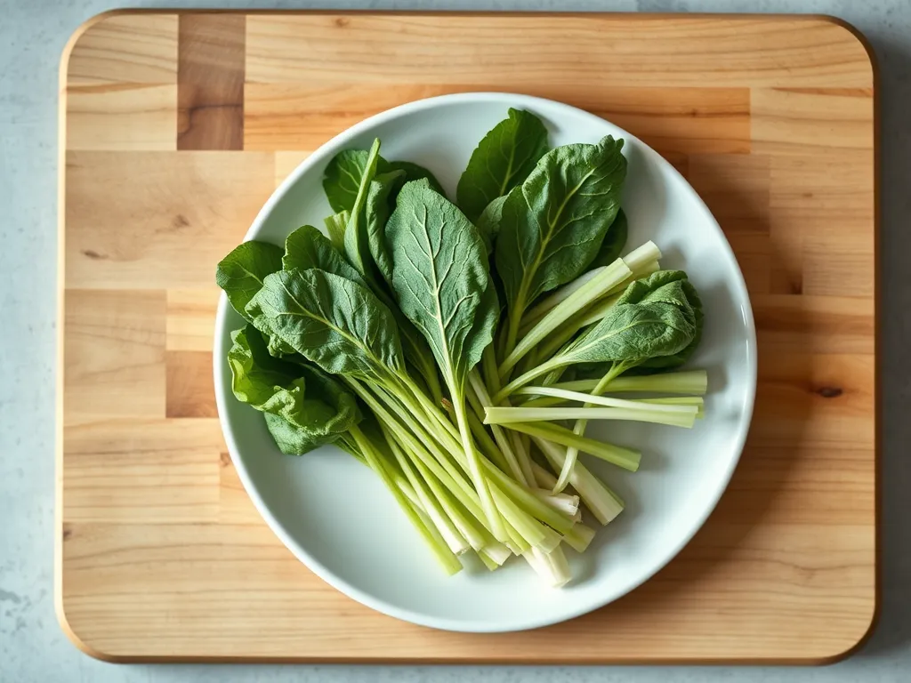 How to Store Choy Sum for Maximum Freshness