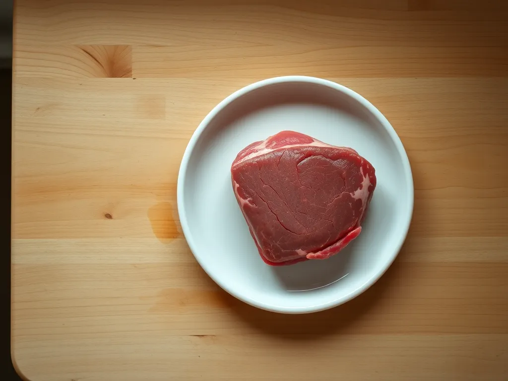 How to identify spoilage and safety limits for chuck roast left at room temperature.