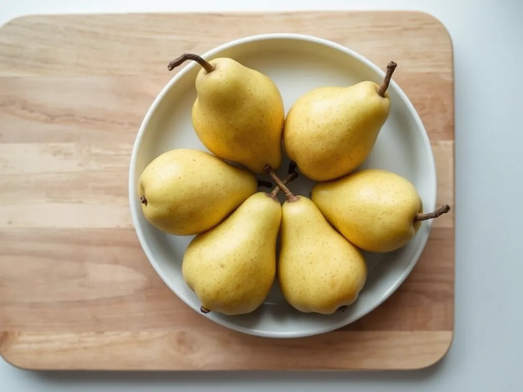 Maximize the sweetness and texture of your Comice pears.