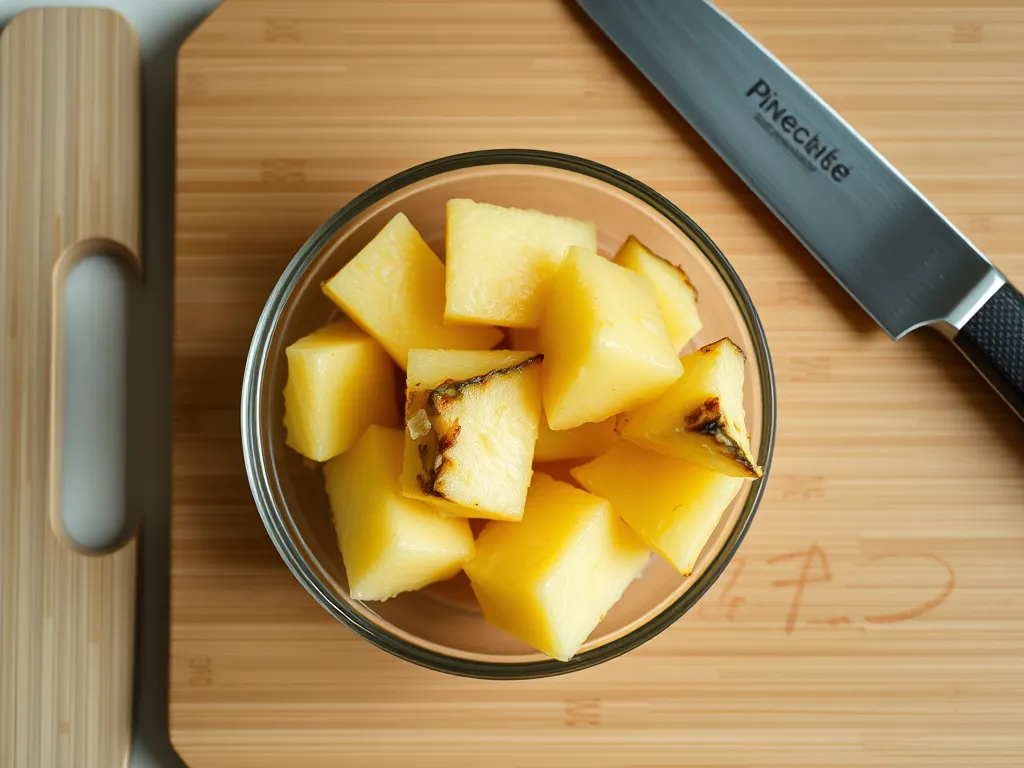 How long does cut pineapple stay fresh on the counter?