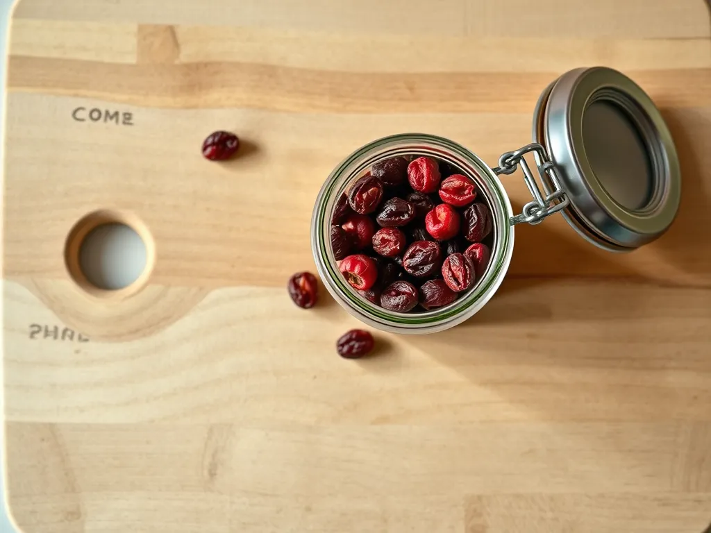 How to store and identify fresh dried cranberries