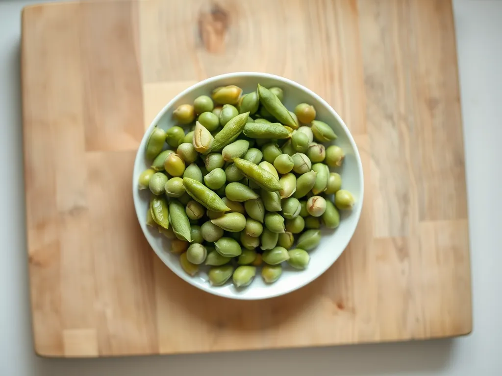 How to store and identify fresh edamame