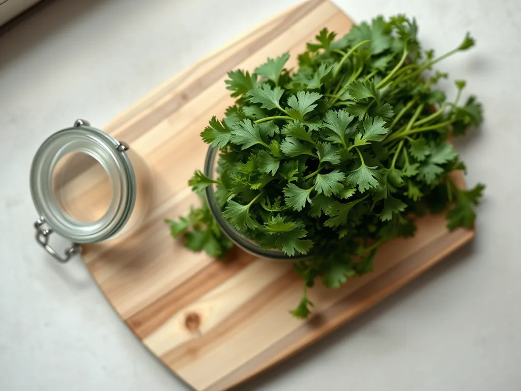 How long does fresh cilantro stay fresh?