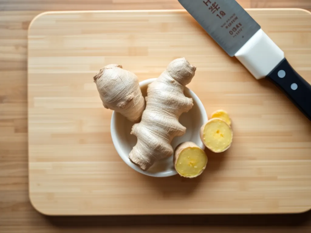 How long does fresh ginger last on the counter?