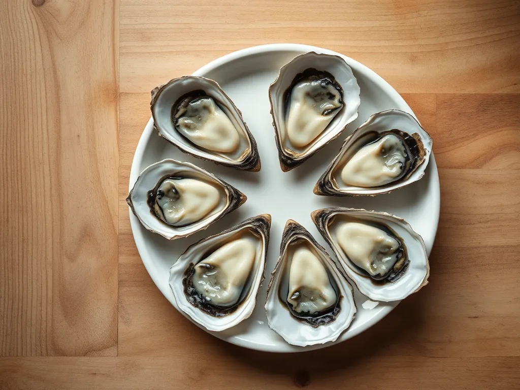 How long do fresh oysters stay safe in the refrigerator?