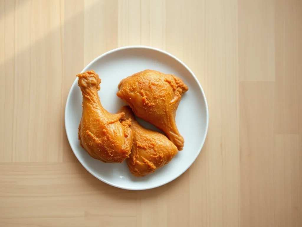 How long can fried chicken sit out safely?