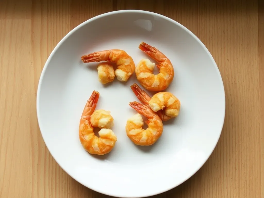 How to tell if fried shrimp left on the counter is still safe to eat