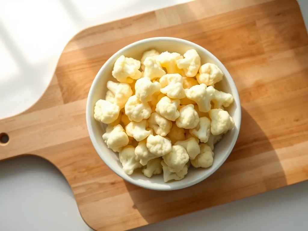 How to identify freshness and spoilage in frozen cauliflower