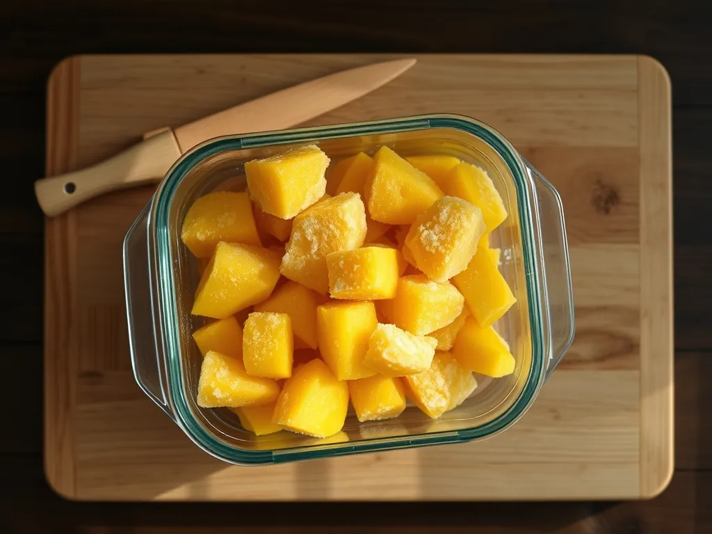 How to Store and Identify Freshness in Frozen Mango