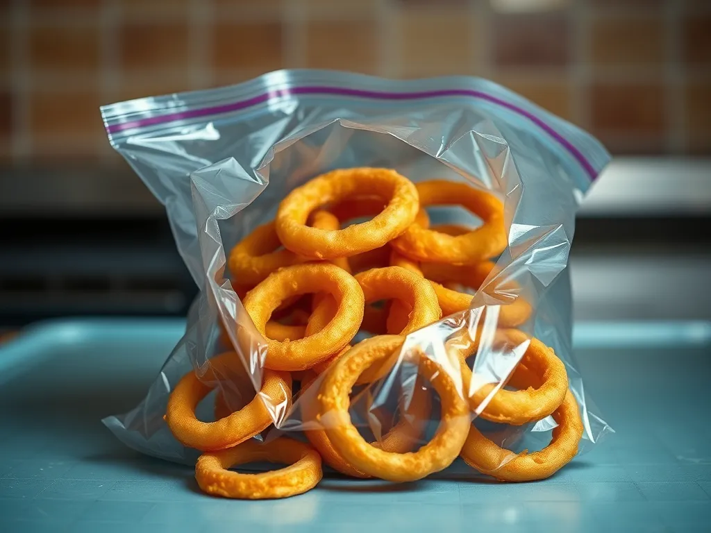 How long do frozen onion rings stay fresh?