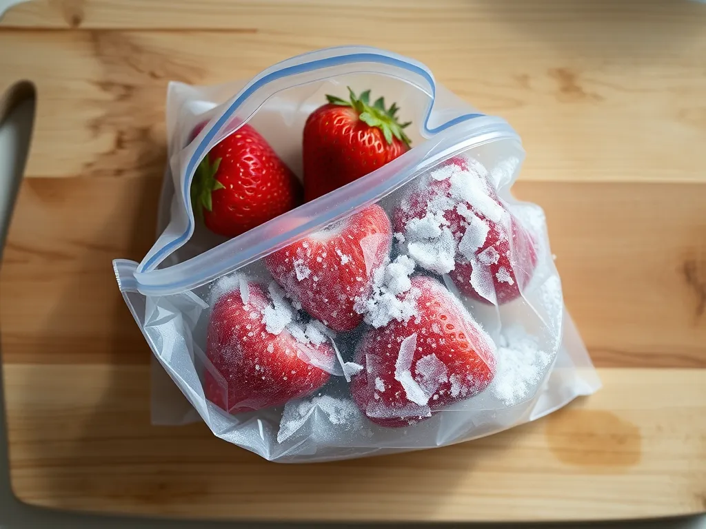 How to identify fresh vs. expired frozen strawberries