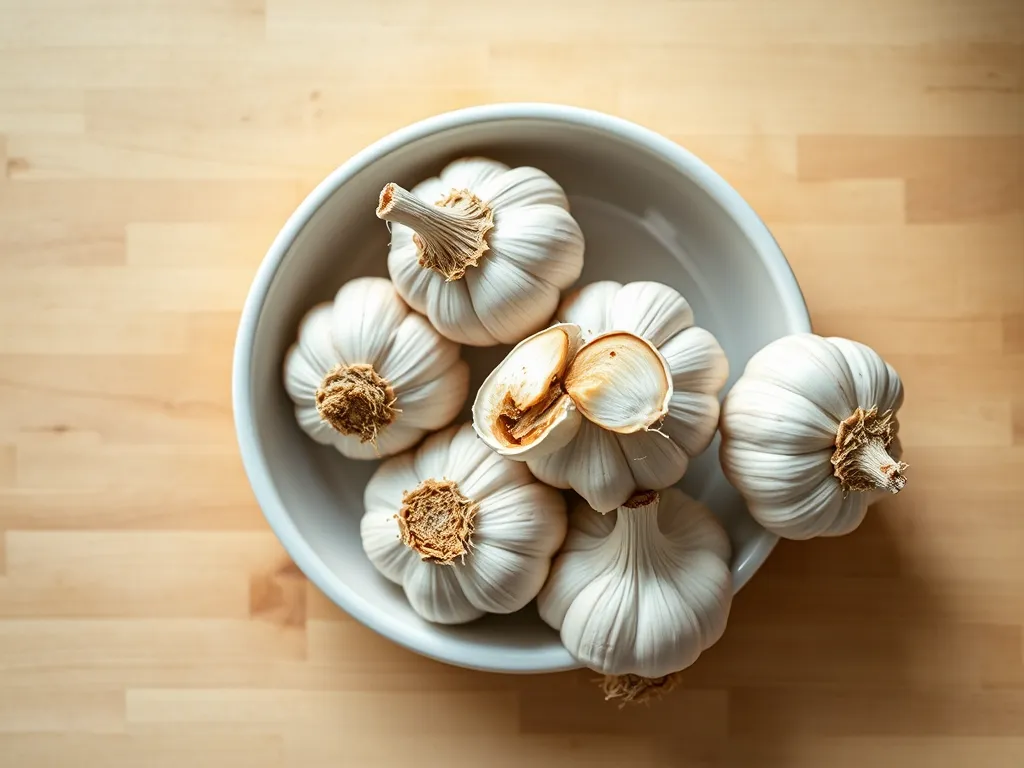 How to store and identify fresh garlic in the freezer