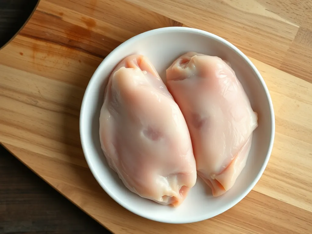 How to identify fresh goose breasts and ensure safe storage.