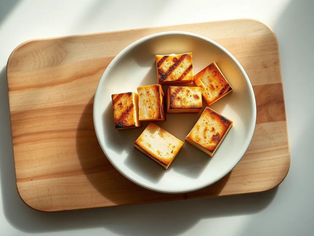 How long can you keep grilled tofu at room temperature?