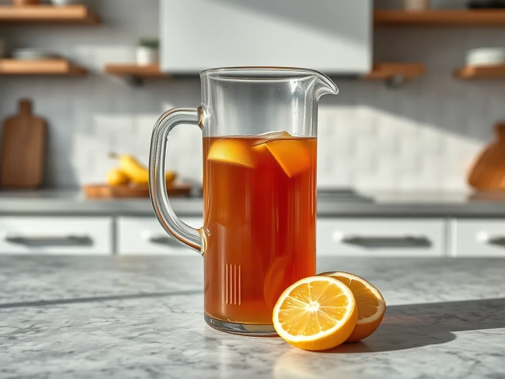 How long does iced tea stay fresh in the refrigerator?