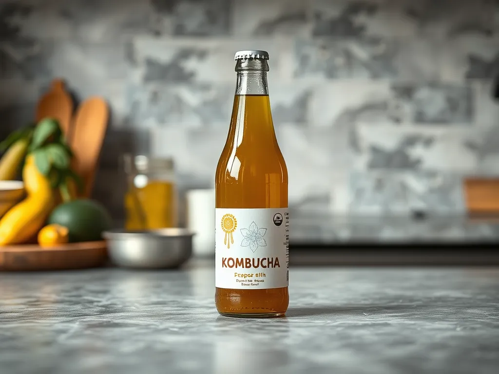 How to store and identify fresh kombucha