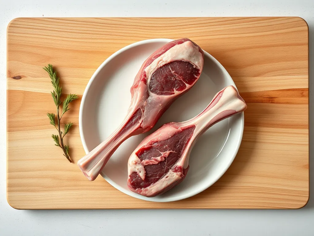 How to identify fresh vs. spoiled lamb shanks