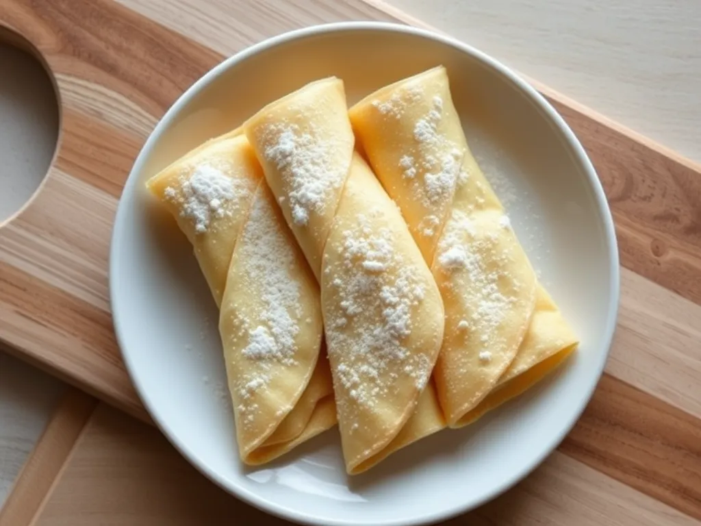 How to safely store and identify fresh leftover crepes