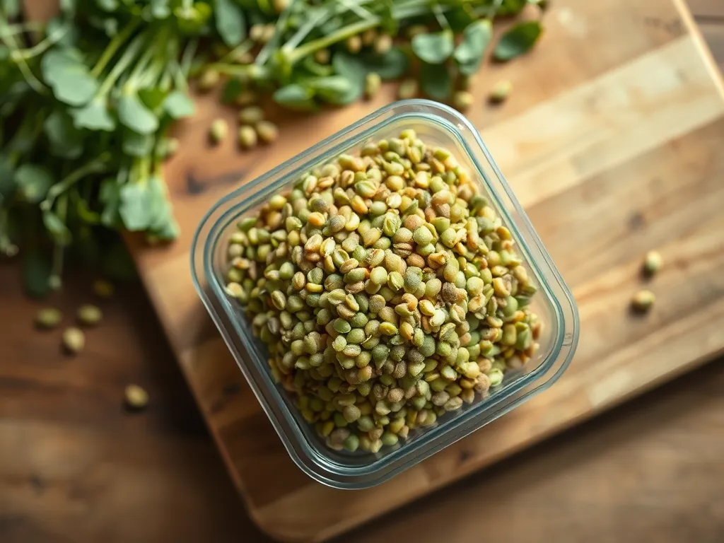 How to Store Lentil Sprouts