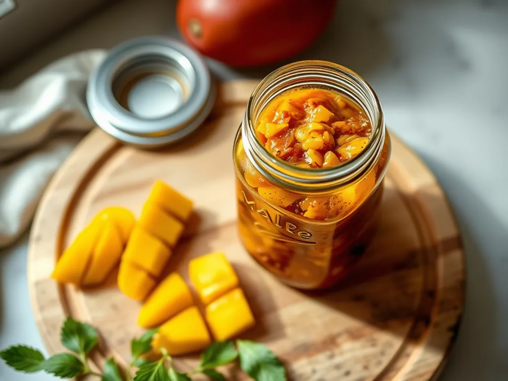 How to Store and Identify Fresh Mango Chutney