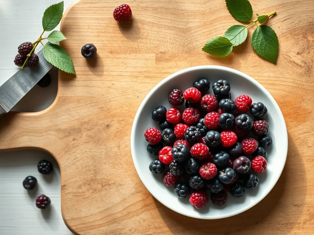 How to store and identify fresh marionberries