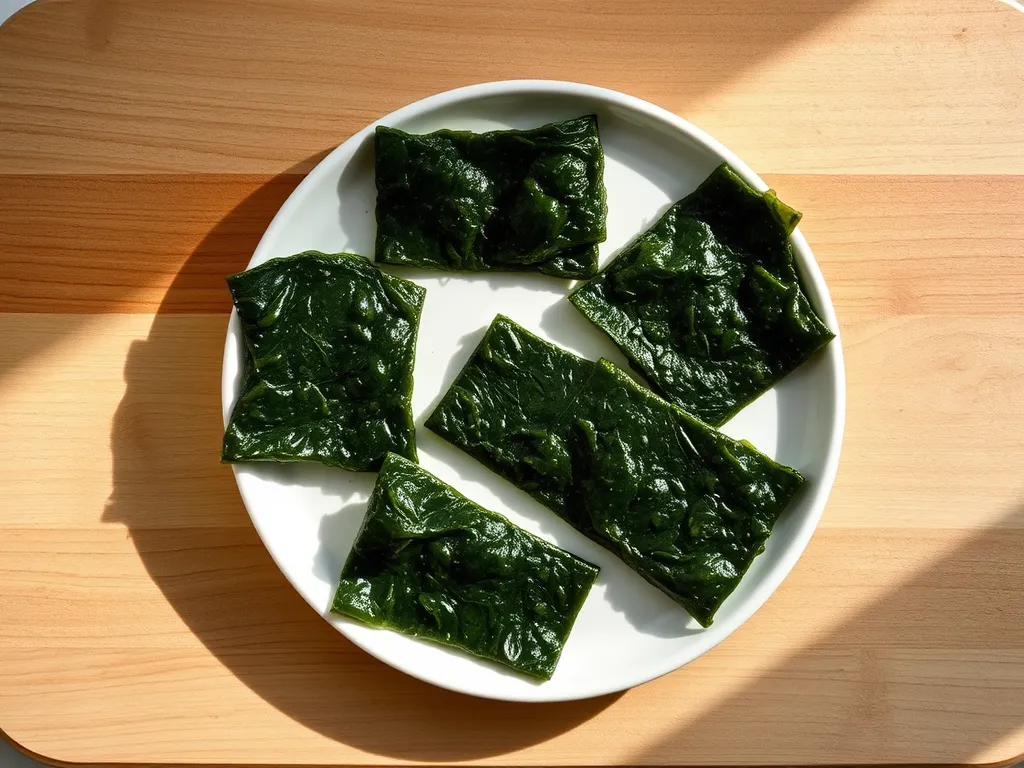 How to identify fresh vs. spoiled nori sheets