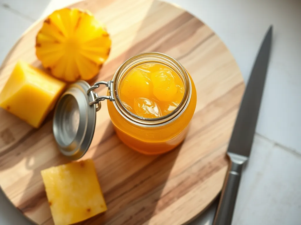 How long does pineapple jam stay fresh?