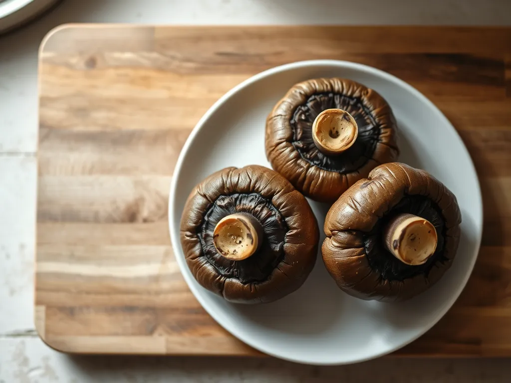 How to identify fresh vs. spoiled portobello mushrooms