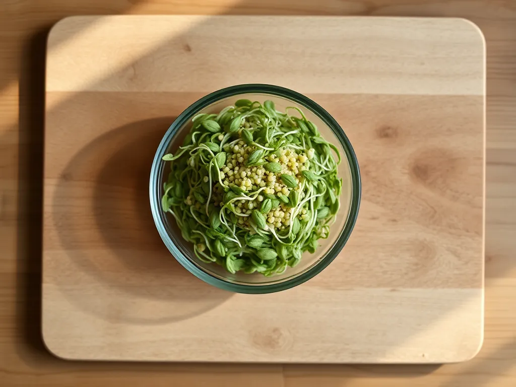 How to store and identify fresh quinoa sprouts