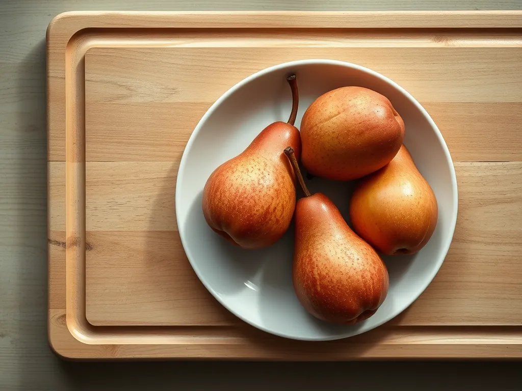 How to Store and Identify Fresh Red Anjou Pears