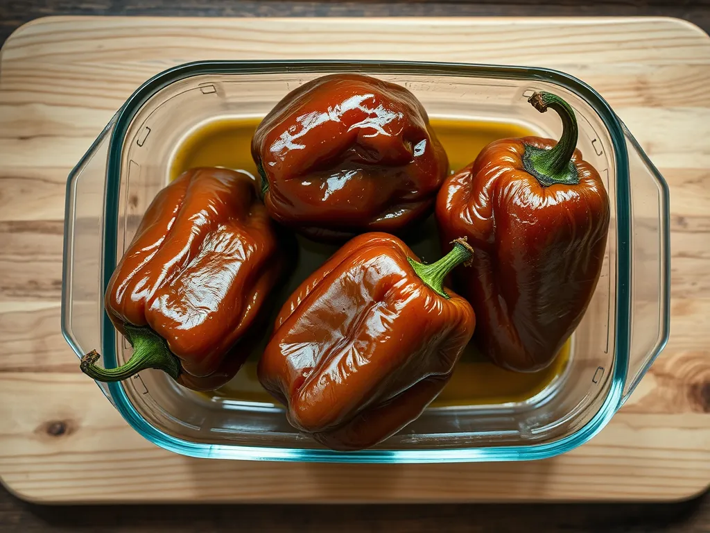 How long do roasted peppers stay fresh?