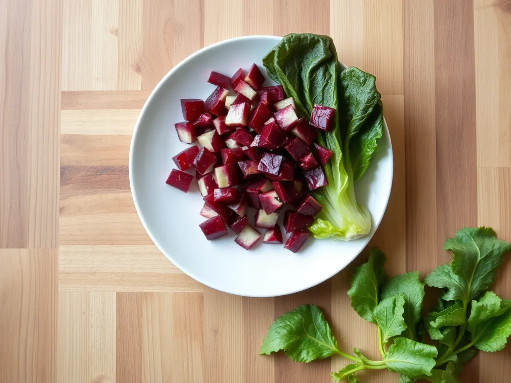 How to store and identify fresh ruby leaf lettuce