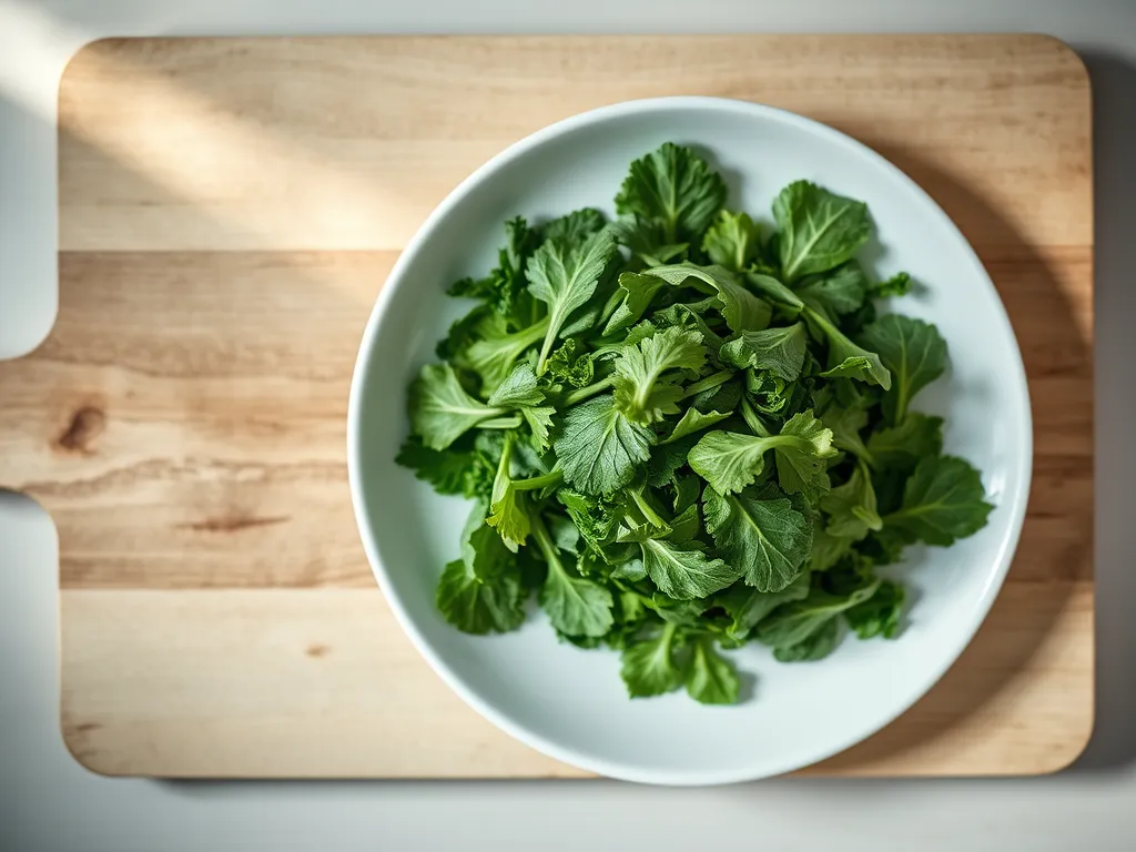 How long do sesame seed greens stay fresh?