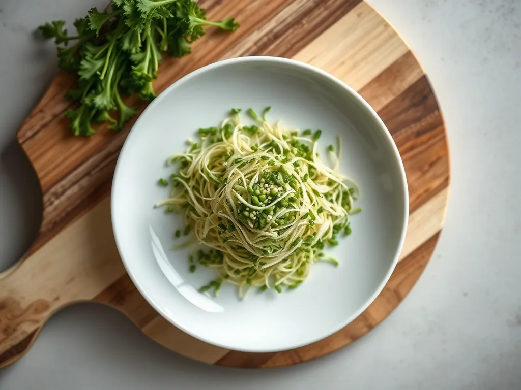How to store and identify fresh sesame sprouts