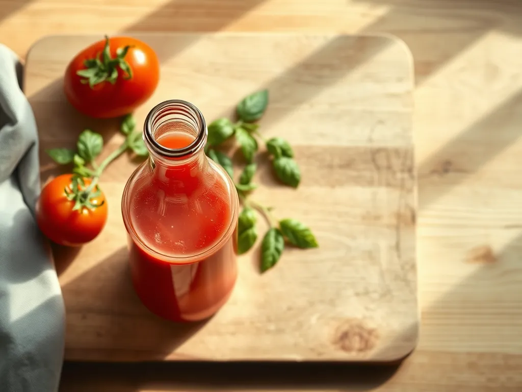 How long can tomato juice stay out on the counter?