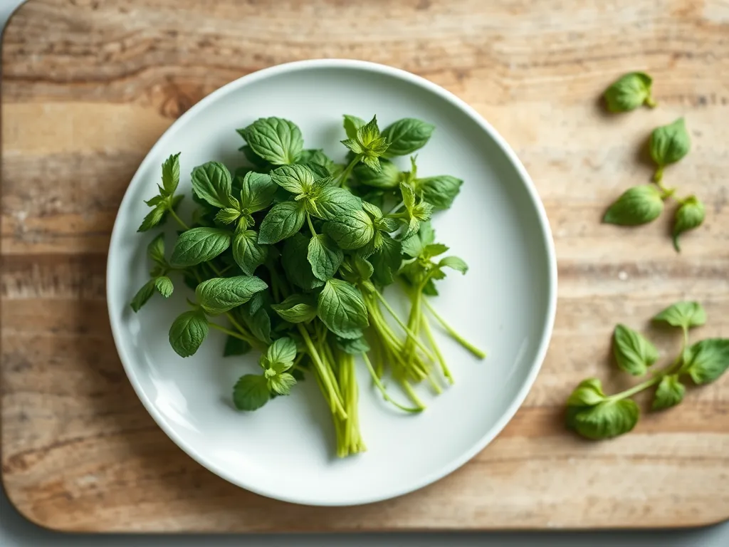 How to store and identify fresh wild basil
